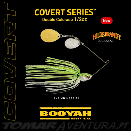 Spinnerbait Booyah Covert Series Double Colorado 1/2oz