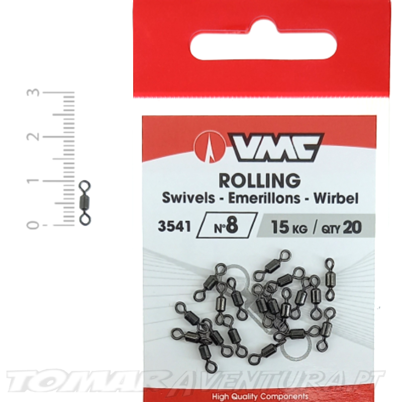 Destorcedor VMC 3541BK Rolling Swivel