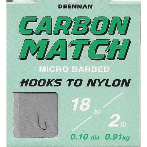 Anzois Empatados Drennan Carbon Match