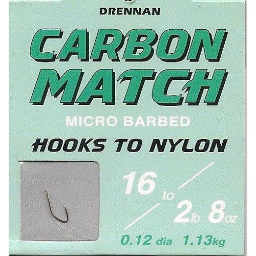 Anzois Empatados Drennan Carbon Match