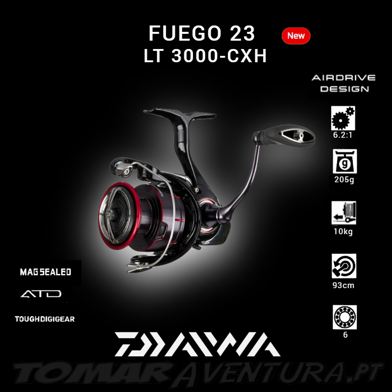 Daiwa Fuego 23 LT 3000-CXH