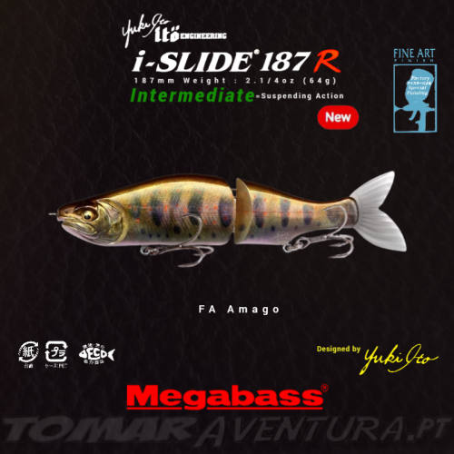 Swimbait Megabass I-Slide 187 R Intermediate