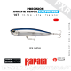 Rapala Pencil Precision Xtreme Saltwater 107