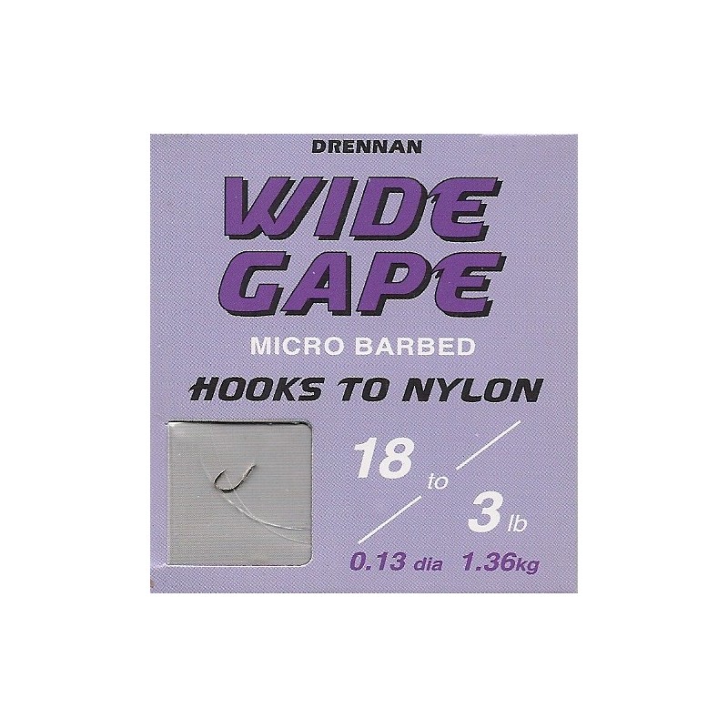 Anzois Empatados Drennan Wide Gape