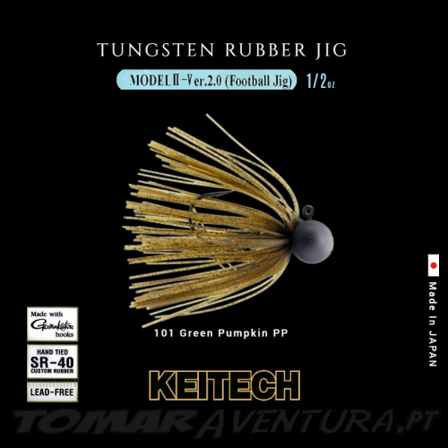 Keitech Tungsten Rubber Jig - MODEL II 