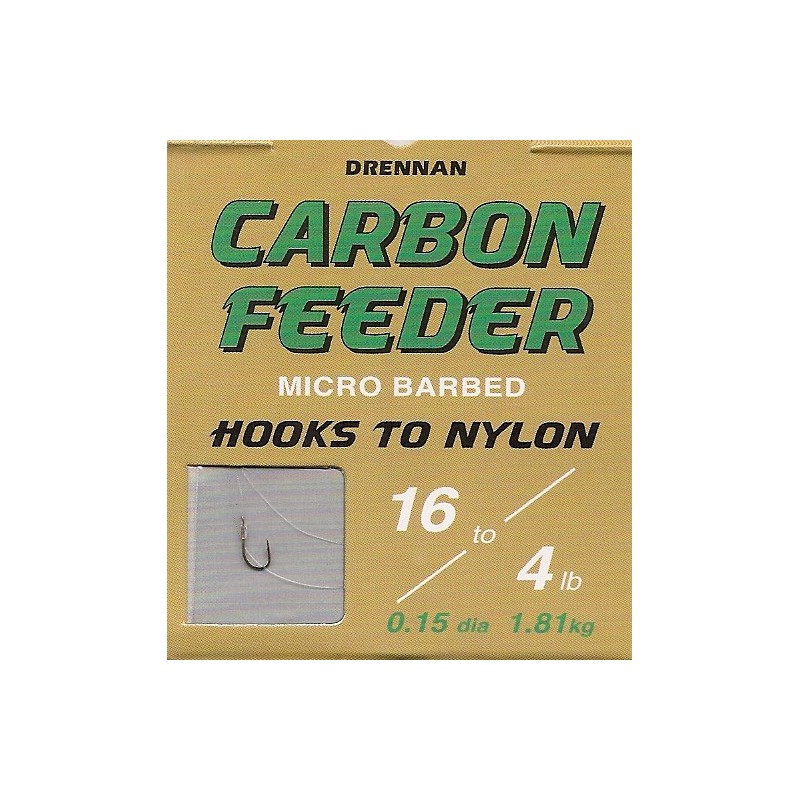 Anzois Drennan Empatados Carbon Feeder