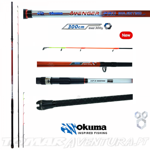 Okuma Avenger Pro Bolentino Spin 3,00m - 300g