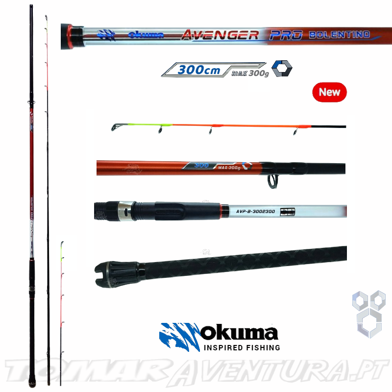 Okuma Avenger Pro Bolentino Spin 3,00m - 300g
