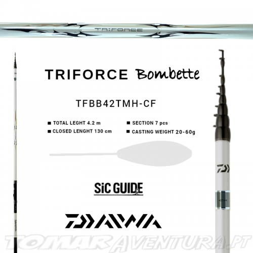 Cana Daiwa Triforce Bombette 42TMH-CF