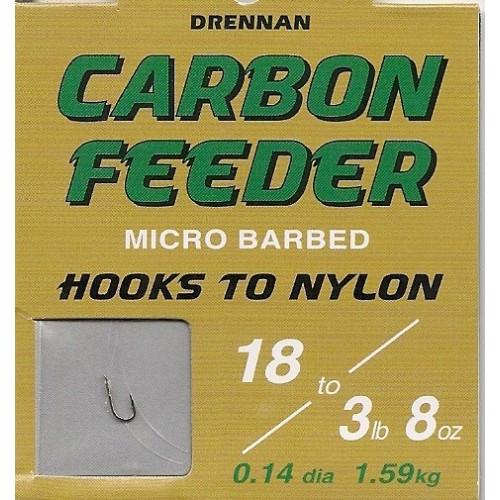 Anzois Drennan Empatados Carbon Feeder