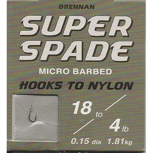 Anzois Drennan Empatados Super Spade