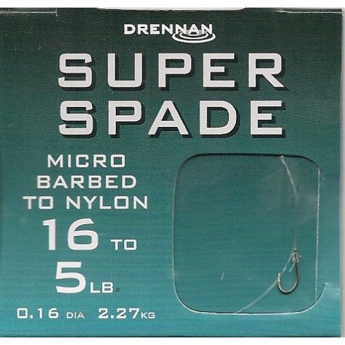 Anzois Drennan Empatados Super Spade