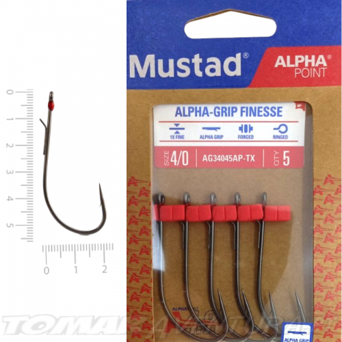 Mustad Alpha-Grip Finesse