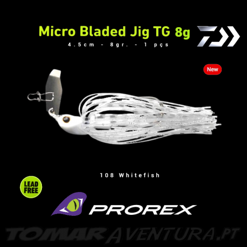 Chaterbait Daiwa Prorex Micro TG Bladed Jig 8g
