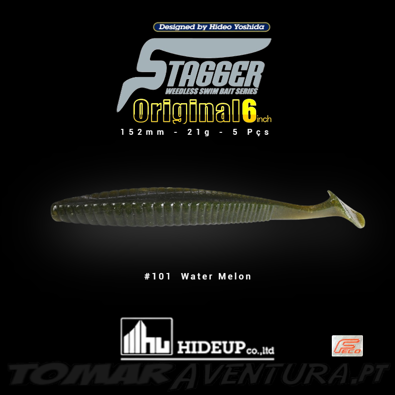Swimbait Hideup Stagger Original 6 inch