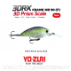 Yo-Zuri 3DR-X Crank MR 50F