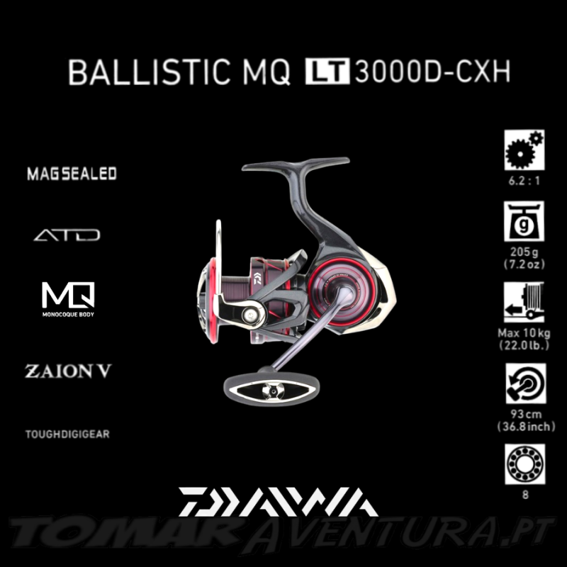 Daiwa Ballistic 21 MQ LT 3000D-CXH