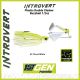 1ST GEN Introvert Plastic Double Clacker Buzzbait 1/2oz