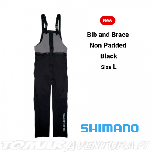 Shimano Bib and Brace Non Padded Black