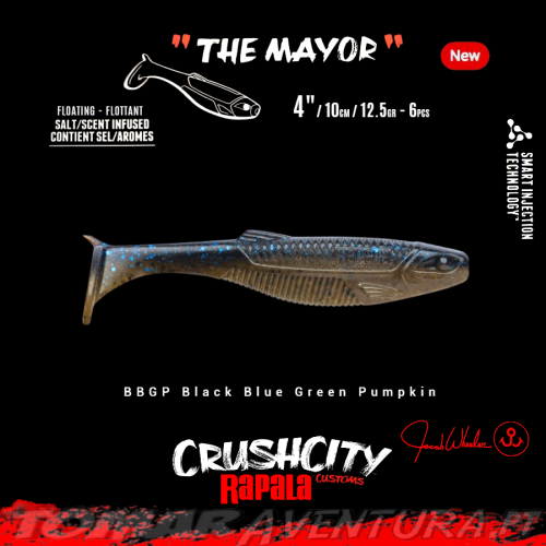 Rapala Crushcity The Mayor 4"