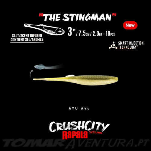 Rapala Crushcity The Stingman 3"