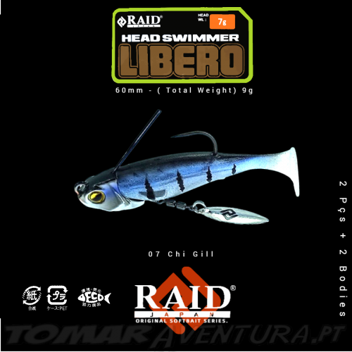 Raid Head Swimmer LIBERO 7g