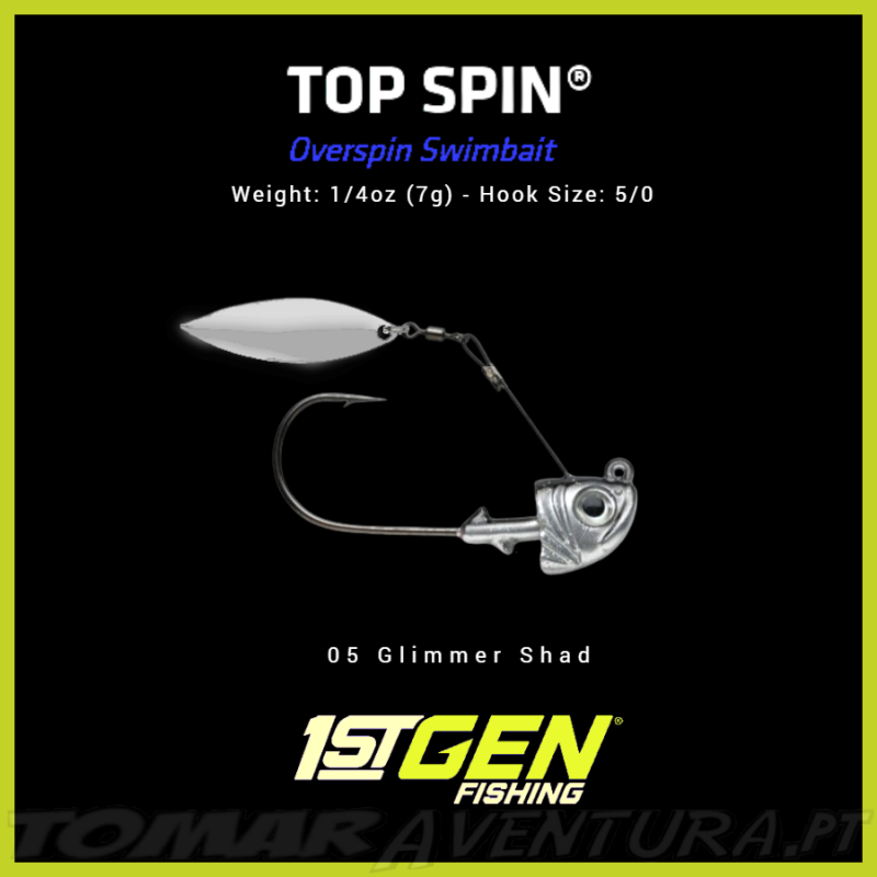 1ST GEN Top Spin 1/4oz 5/0