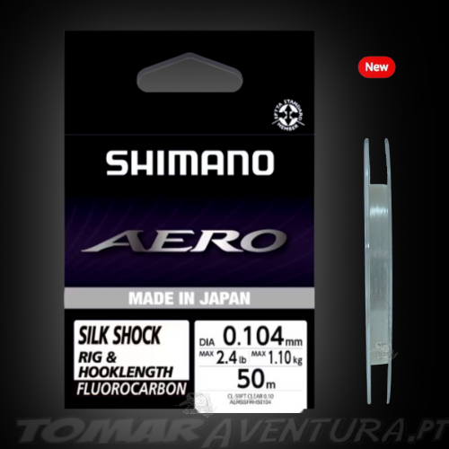 Shimano Aero Silk Shock Fluorocarbon 50m Clear