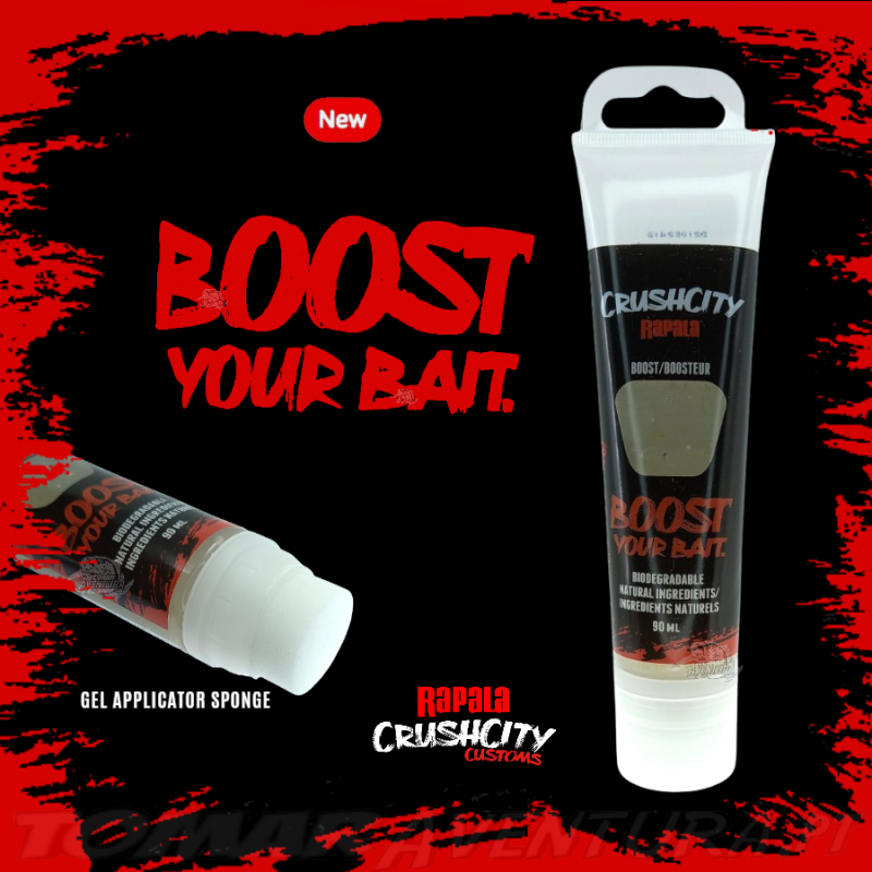 Rapala CrushCity Boost Scented Gel Clear 90 ml