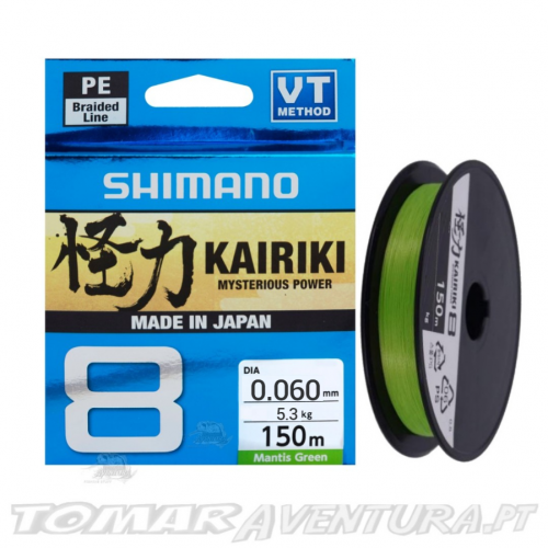 Shimano Kairiki Mantis Green 150m