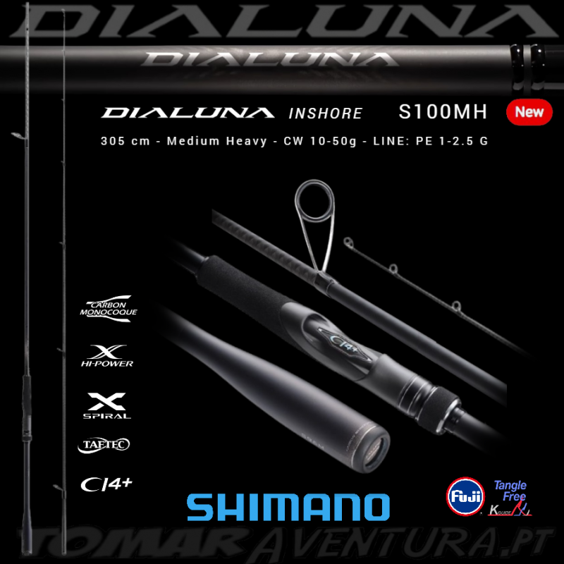 Cana Shimano Dialuna S100MH 10´0" 10-50g 2pc