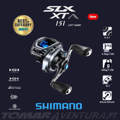 Carreto Baitcasting Shimano SLX XT A 151