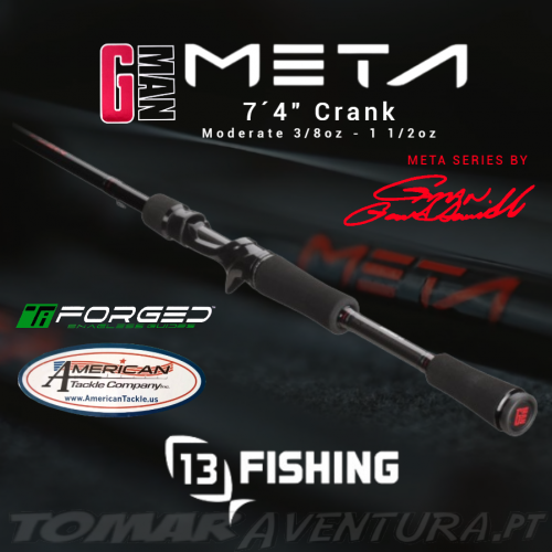 Cana Baitcasting 13 Fishing META-G 7´4" Crank - Moderate 3/8oz - 1 1/2oz (1P)