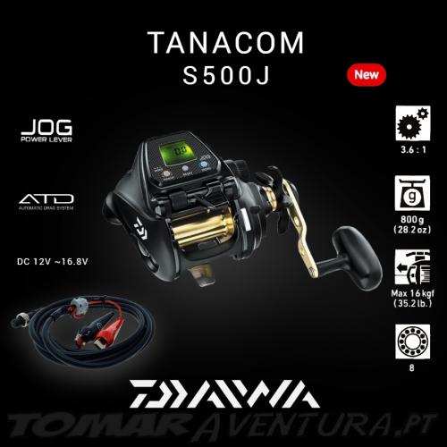 Carreto Electrico Daiwa TANACOM S500J