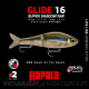Swimbait Rapala Glide 16 Super Shad Rap