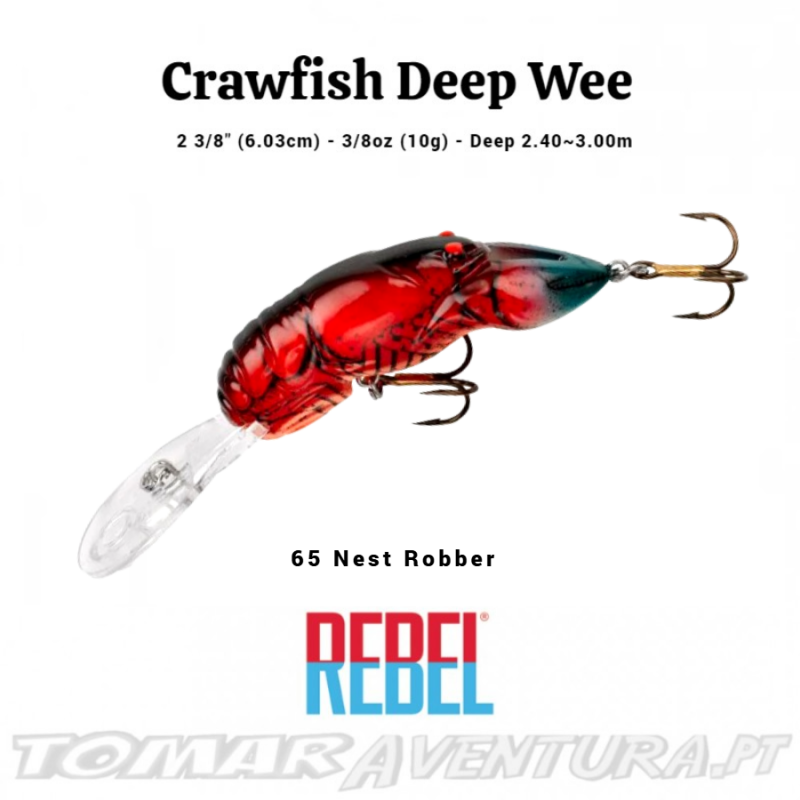 Amostra Rebel Crawfish Deep Wee