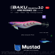 Mustad Squid Jig BAKU Dart´n Fall Egi 3.0