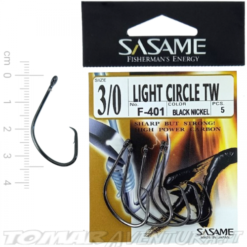 Anzois Sasame Light Circle TW F-401
