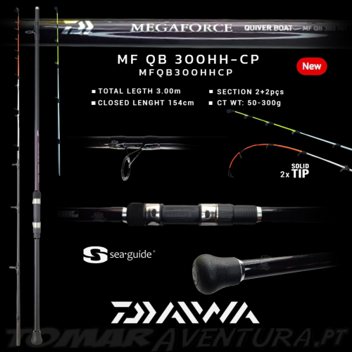 Cana Daiwa Megaforce MF QB 300HH-CP - 3,00 m