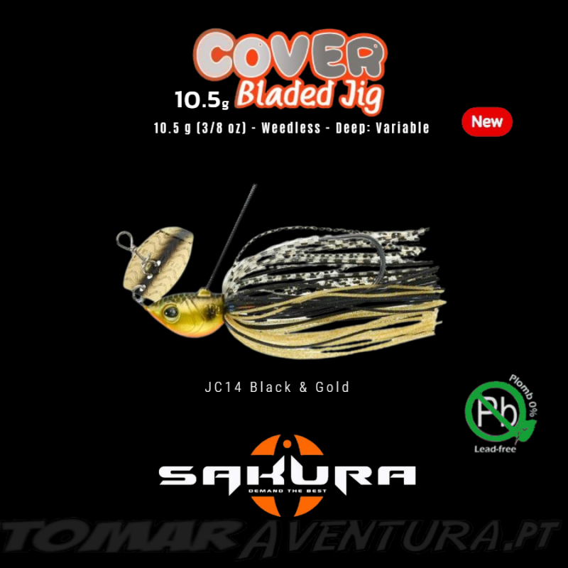Chatterbait Sakura Cover Bladed Jig 10,5gr