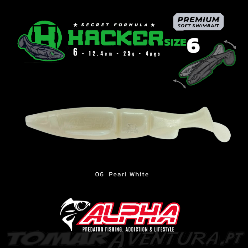 Soft Swimbait Alpha Hacker 6