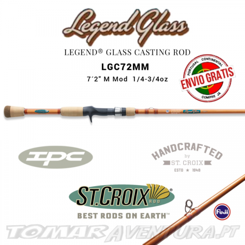 St Croix Legend Glass 7´11" HM 1/2-1 3/8