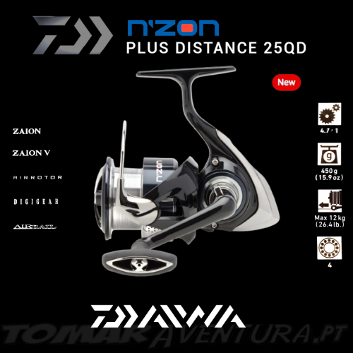 Daiwa N´Zon Distance Plus Distance 25QD