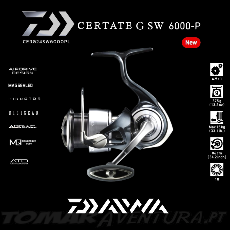 Daiwa CERTATE G 24 SW 6000 P