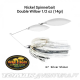 War Eagle Nickel Spinnerbait Double Willow 1/2oz