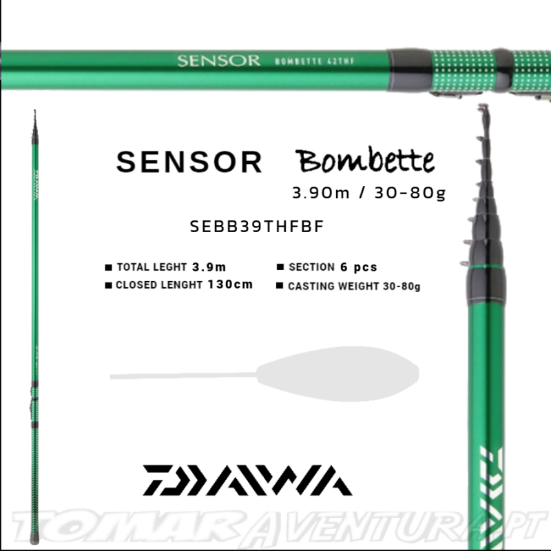 Daiwa Sensor Bombette 3,90m