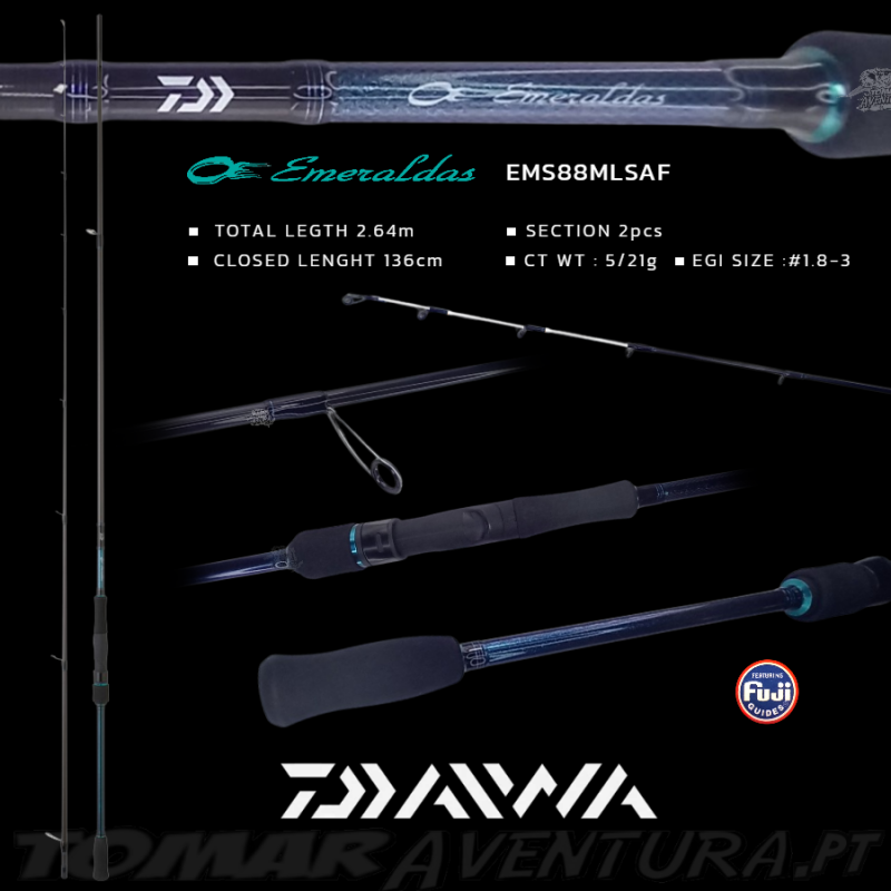 Cana Daiwa Emeraldas EMS 88MLS-AF 2,64m - 5-21g