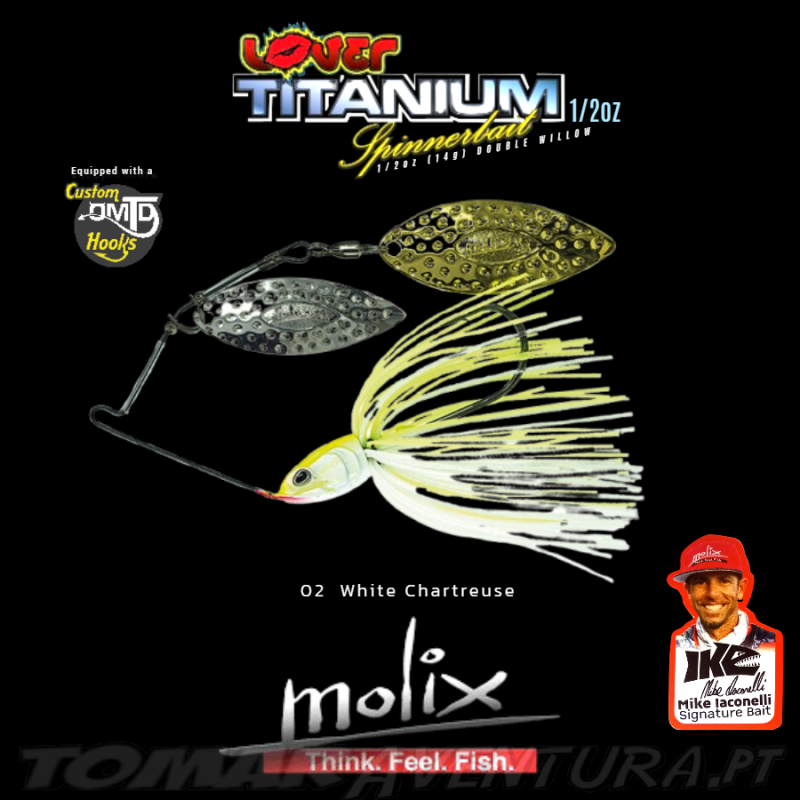 Spinnerbait Molix Lovers Titanium 1/2oz