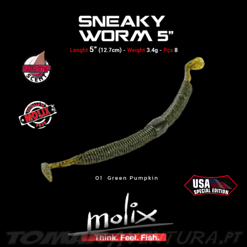 Molix Sneaky Worm 5"