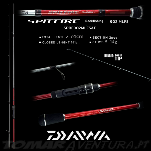 Daiwa Spitfire Rockfishing 902MLFS-AF 2,74m 5-14g